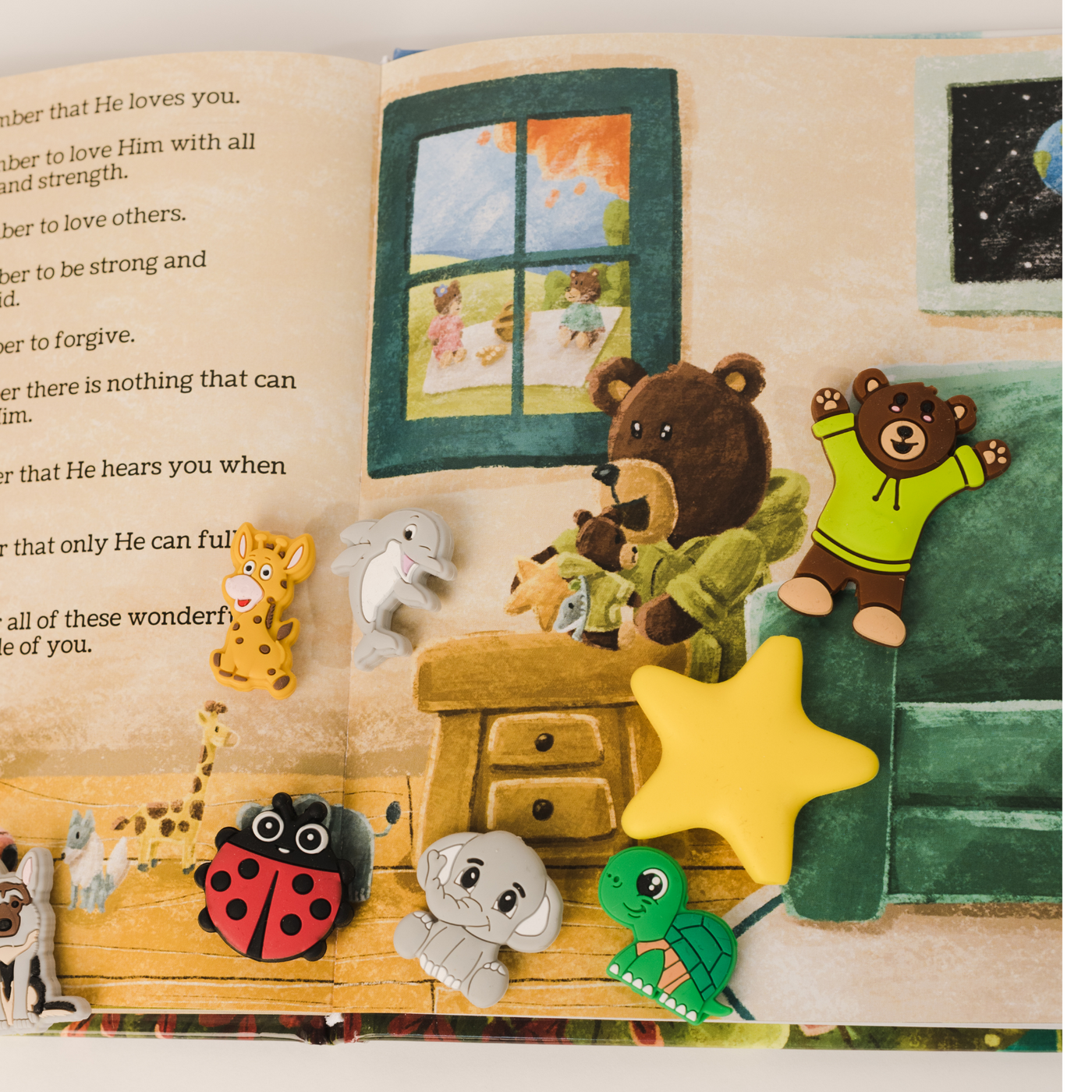 Bible Story Adventure Set + Bubbee Bear Bundle